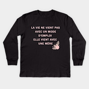 Enfant & mère & Kids Long Sleeve T-Shirt